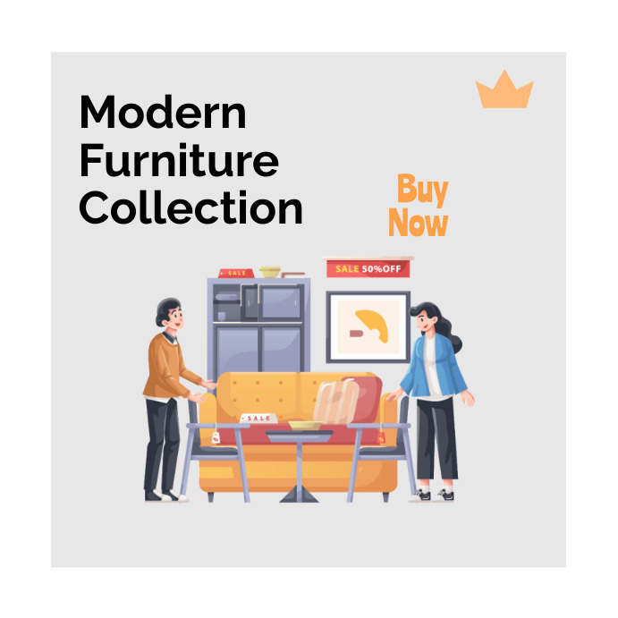 Furniture Collection Post Template PosterMyWall