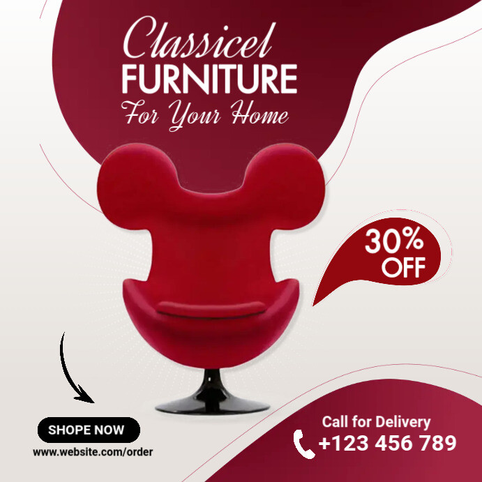Furniture Company Ad Template PosterMyWall