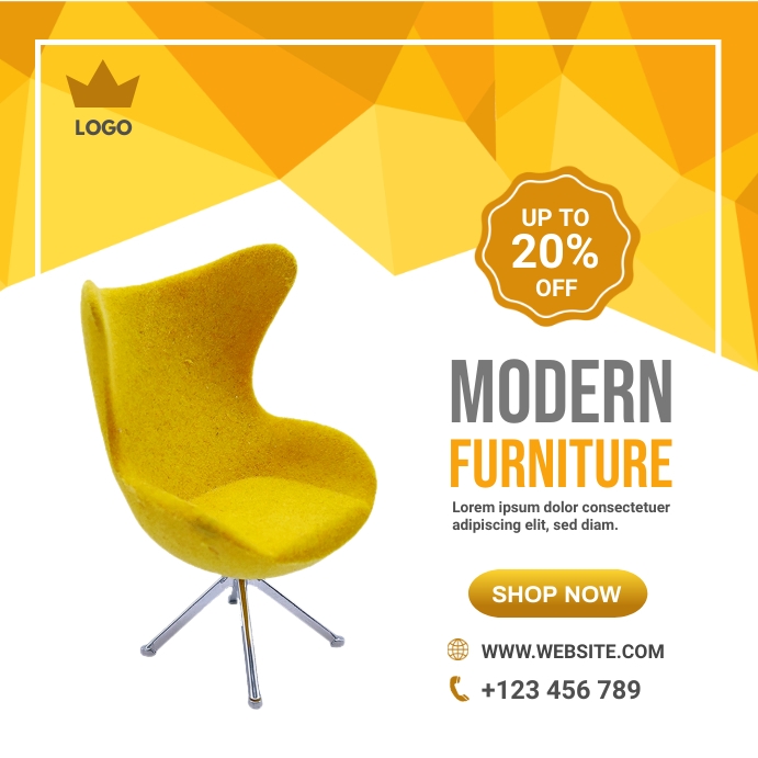 Furniture Company Ad Template PosterMyWall