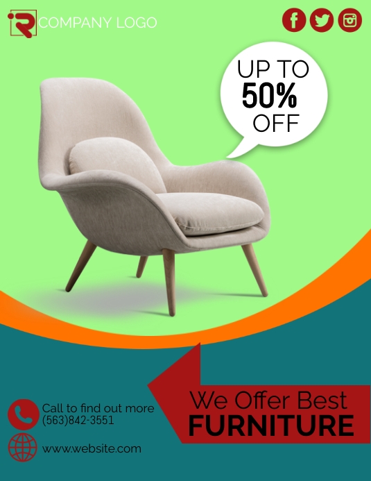 Furniture Template PosterMyWall