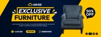 Furniture Discount Sale Portada de Facebook template
