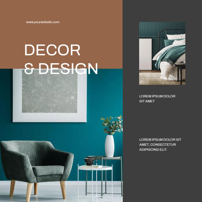 Furniture Exhibition Design Template | PosterMyWall