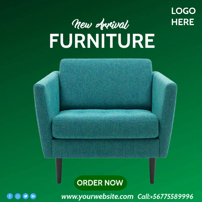 furniture flyer template (2) PosterMyWall