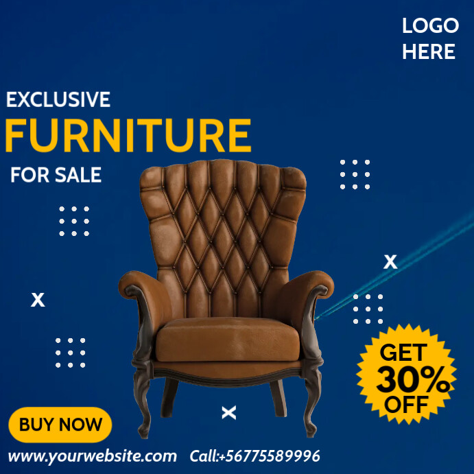 furniture flyer template (7) PosterMyWall