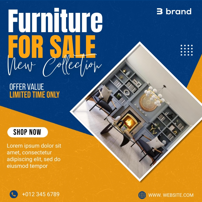 Furniture For Sale Template | PosterMyWall