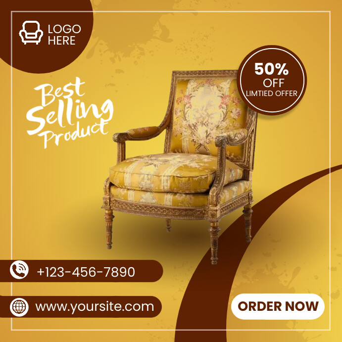 Furniture Instagram Post Template PosterMyWall