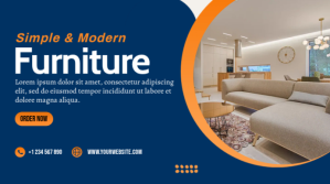 Azul Furniture Advertisement Digital Display Template