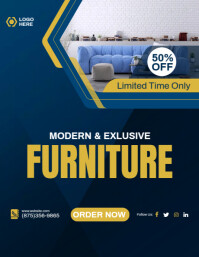 Offer Funiture Furniture Discount Offer Template | PosterMyWall