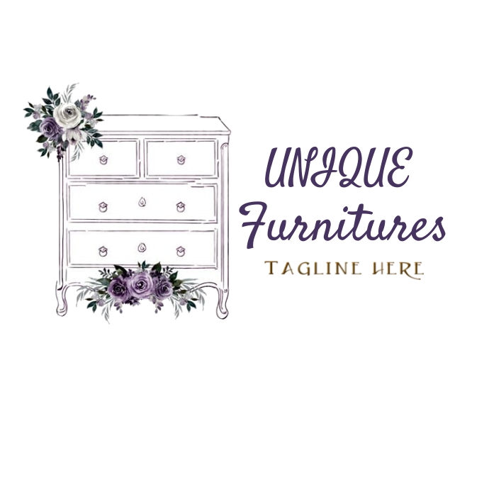 Furniture logo,table logo,furniture brand log Template PosterMyWall