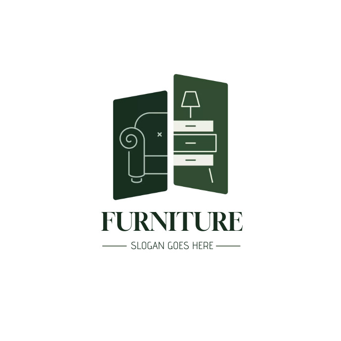 Rana Furniture Logo Furniture Logo Design Template