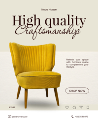 White Furniture Design Instagram Portrait Template - Page 3