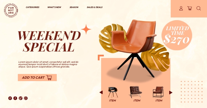 Copy of Furniture Sale | PosterMyWall