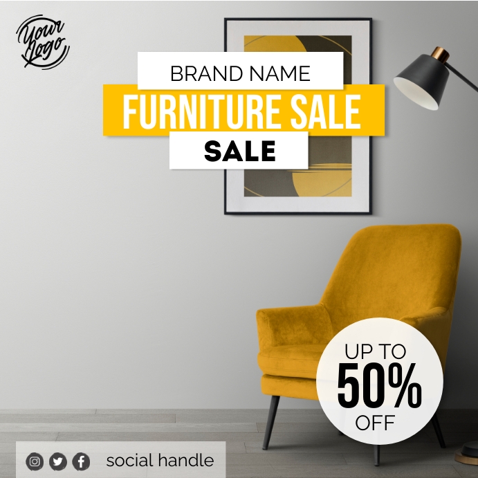 Copy of Furniture Sale | PosterMyWall