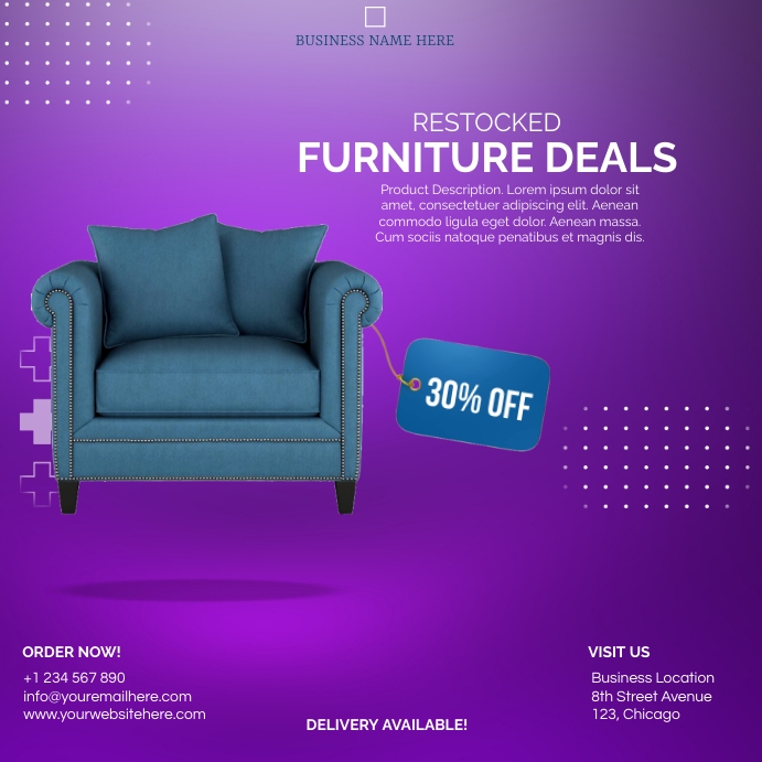 furniture sale flyer Template PosterMyWall