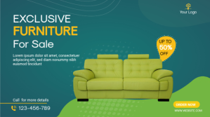 Turkis Furniture Sale Twitter post Twitter Post Template