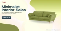 Furniture sales Facebook-Veranstaltungscover template