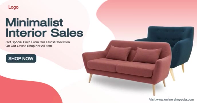 FURNITURE SALES Capa para evento do Facebook template
