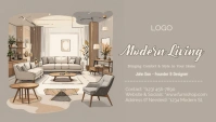 furniture shop Business Card template
