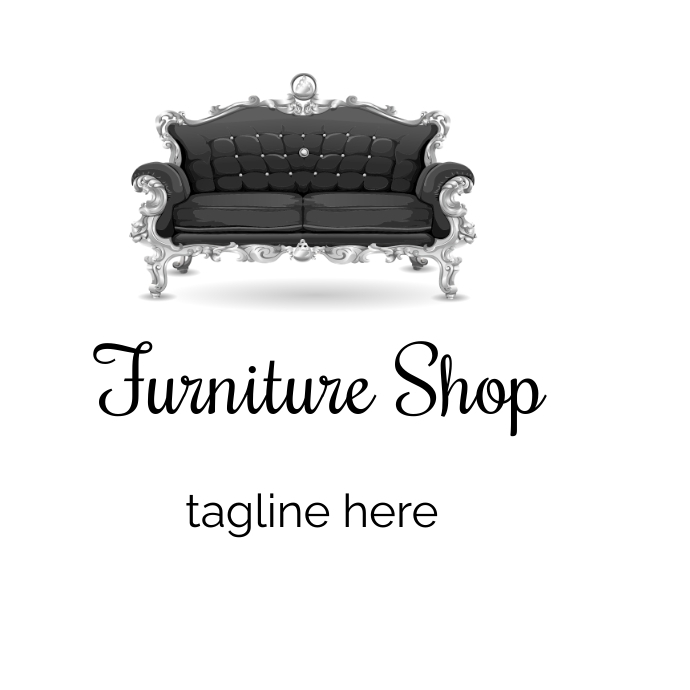 Furniture Sale Logo Copy of Furniture shop logo | PosterMyWall