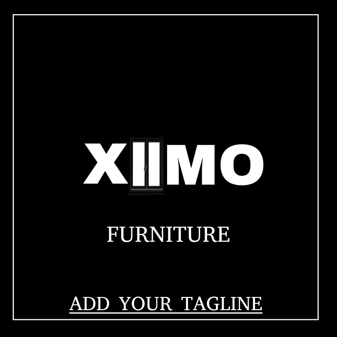 Furniture store advertisement Ilogo template