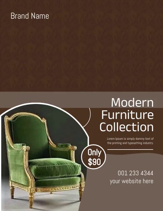 Furniture Template PosterMyWall