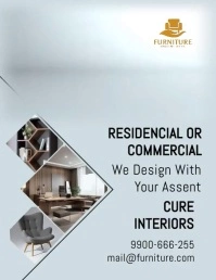 Furniture Template Flyer (US-Letter)