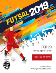 50 Futsal Customizable Design Templates Postermywall