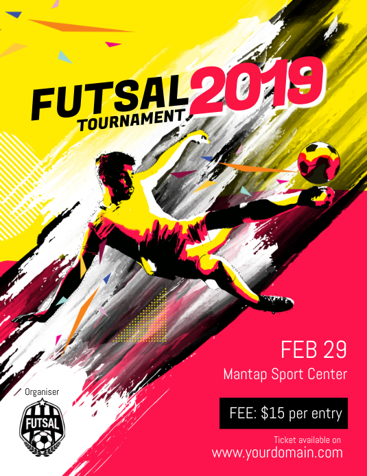 Copy of Futsal Soccer Football Flyer Template PosterMyWall Copy of Futsal Soccer Football Flyer Template PosterMyWall