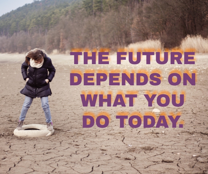 FUTURE AND TODAY QUOTE TEMPLATE Rettangolo medio