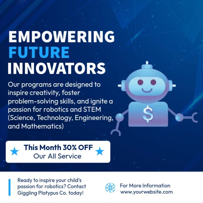 Future Innovators Template | PosterMyWall