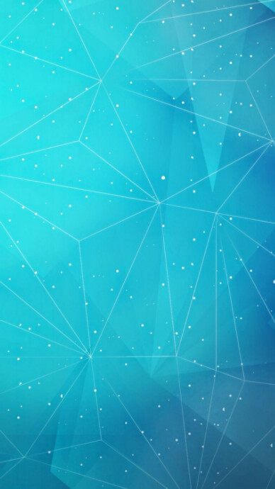 Futuristic "blue Geometric Abstract Background With Light Particles" Digital Display (9:16) template