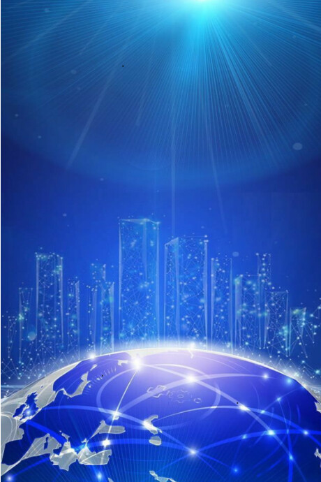 Futuristic "futuristic Global Network Background – Digital Blue Energy" Poster template