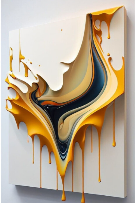 Futuristic Art Mockup Frame  Pinterest Graphic template
