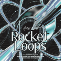 Futuristic Atomic Age Rock Album Cover Template for Jazz Musicians