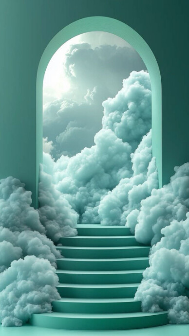 Futuristic Background  Digital Display (9:16) template