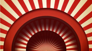 Futuristic Beige Red Video-centric Place Video Background Digital Display (16:9) template