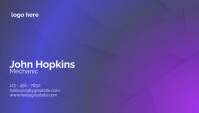 Futuristic Business Card Business Card template