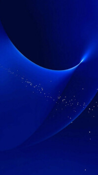 Biru Abstract Digital Display Digitalt display Template