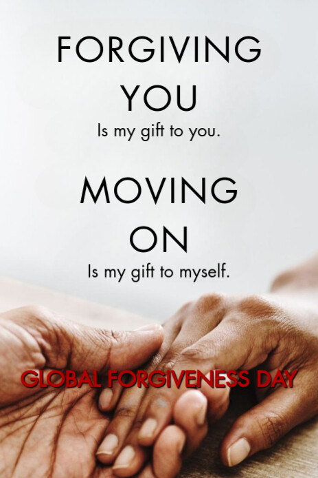 Copy of Futuristic Global Forgiveness Day Pinterest Graphic | PosterMyWall