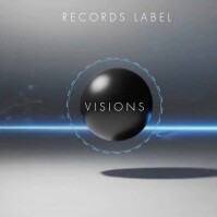 Futuristic Hypnotic Album Cover template