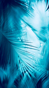 Futuristic Leaf Background  Digital Display (9:16) template