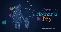 Futuristic Mother's Day Facebook Shared Image template