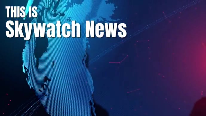 Futuristic News Broadcast Digital Display Video Template | PosterMyWall