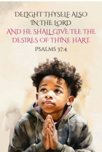 Futuristic Psalms 37:4 Today's Bible Verse Pinterest Graphic template