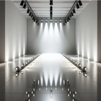 Futuristic Runway Instagram Post template