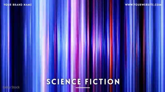 Futuristic Science Fiction Presentation | Zoom Video Template