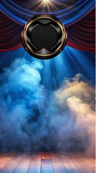 Futuristic Smoke  Digital Display (9:16) template