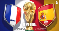Futuristic Soccer Match Facebook Shared Image Video template
