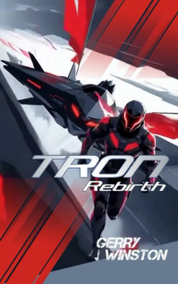Futuristic Tron Rebirth Kindle/book Covers template