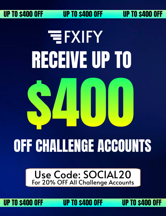 FXIFY ACCOUNT OFFER Flyer (US Letter) template